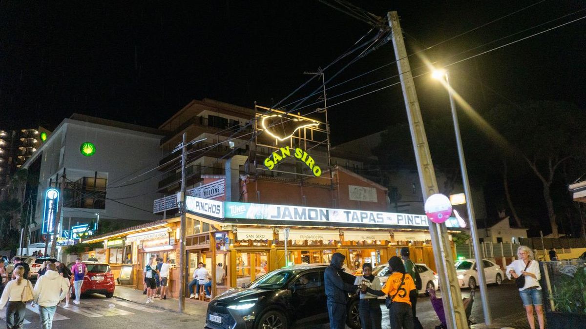 El jamón del bar San Siro sirvió para rebautizar el nombre de la calle más famosa del Ballermann.