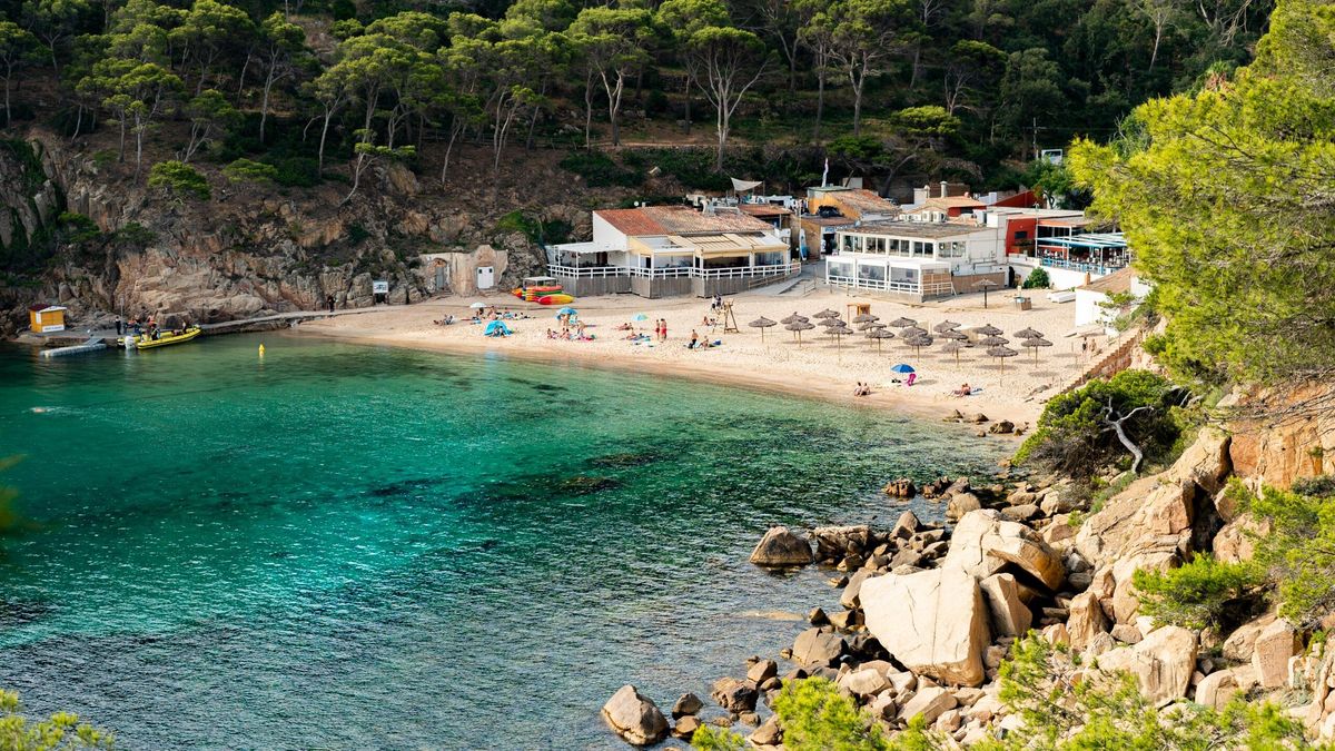 Aiguablava, en la Costa Brava.
