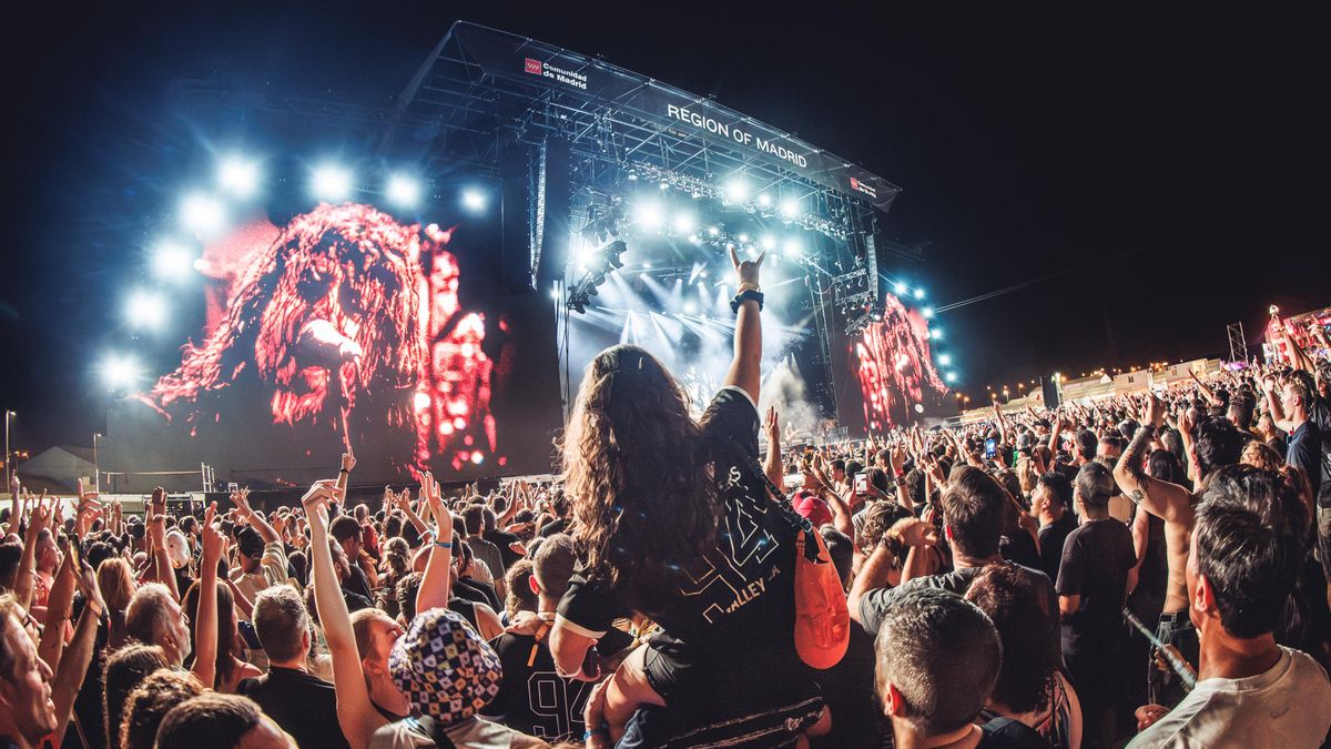 Ambiente del concierto de Foo Fighters en el Mad Cool