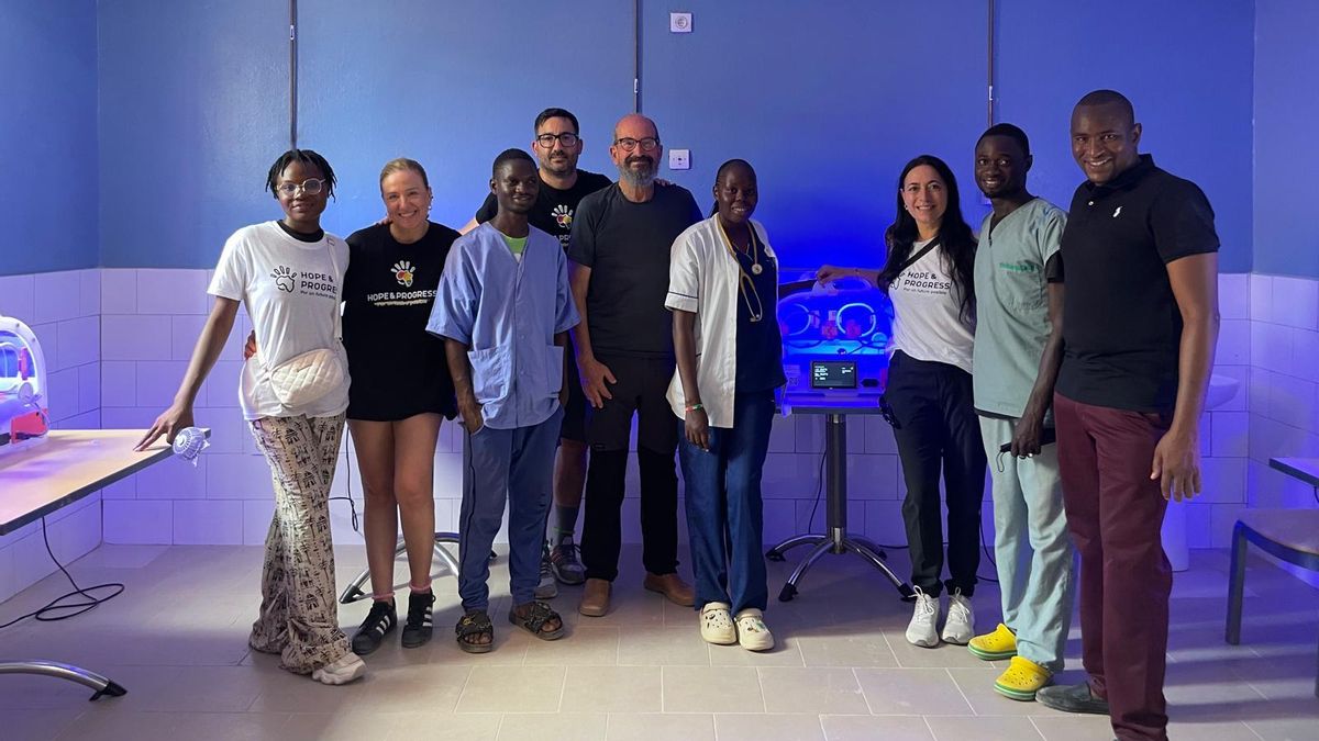 La ONG Hope and Progress entrega otras cinco incubadoras en Senegal, con la colaboración del CESAG