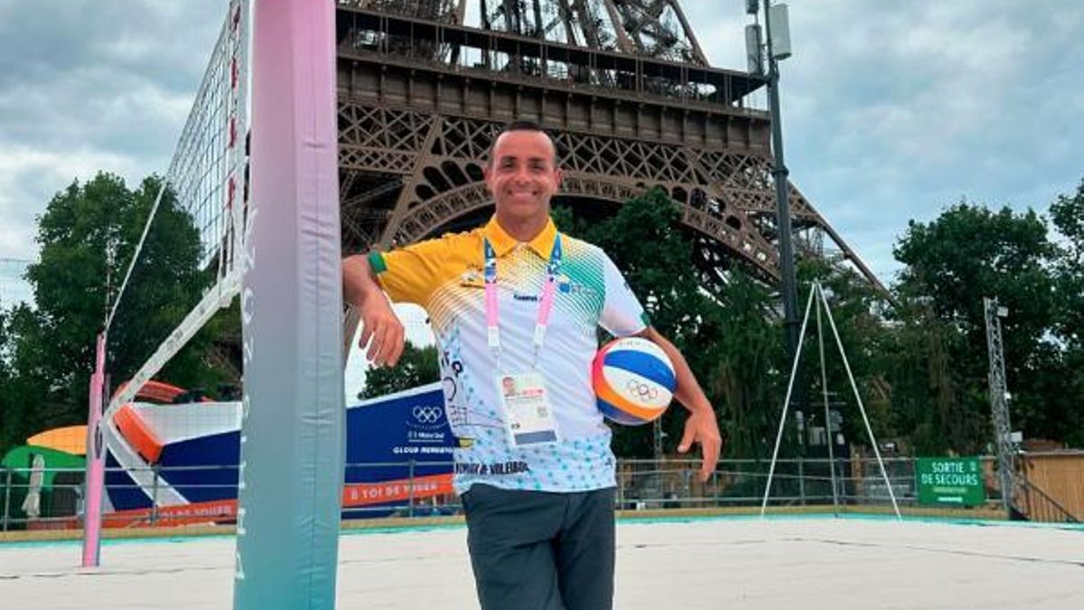 Tony Rojas, Dj canario en los Juegos de París 2024. Foto: Diario de Avisos.