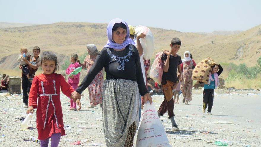 Mujeres y niñas yazidíes en Irak