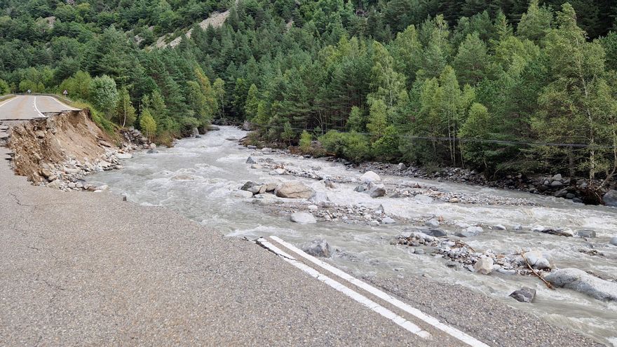 Los costes del paso de la DANA por Aragón podrían ascender a los cinco millones de euros