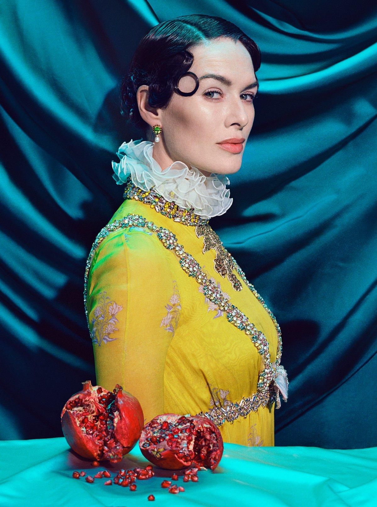 Lena Headey (Cersei) posa para Time