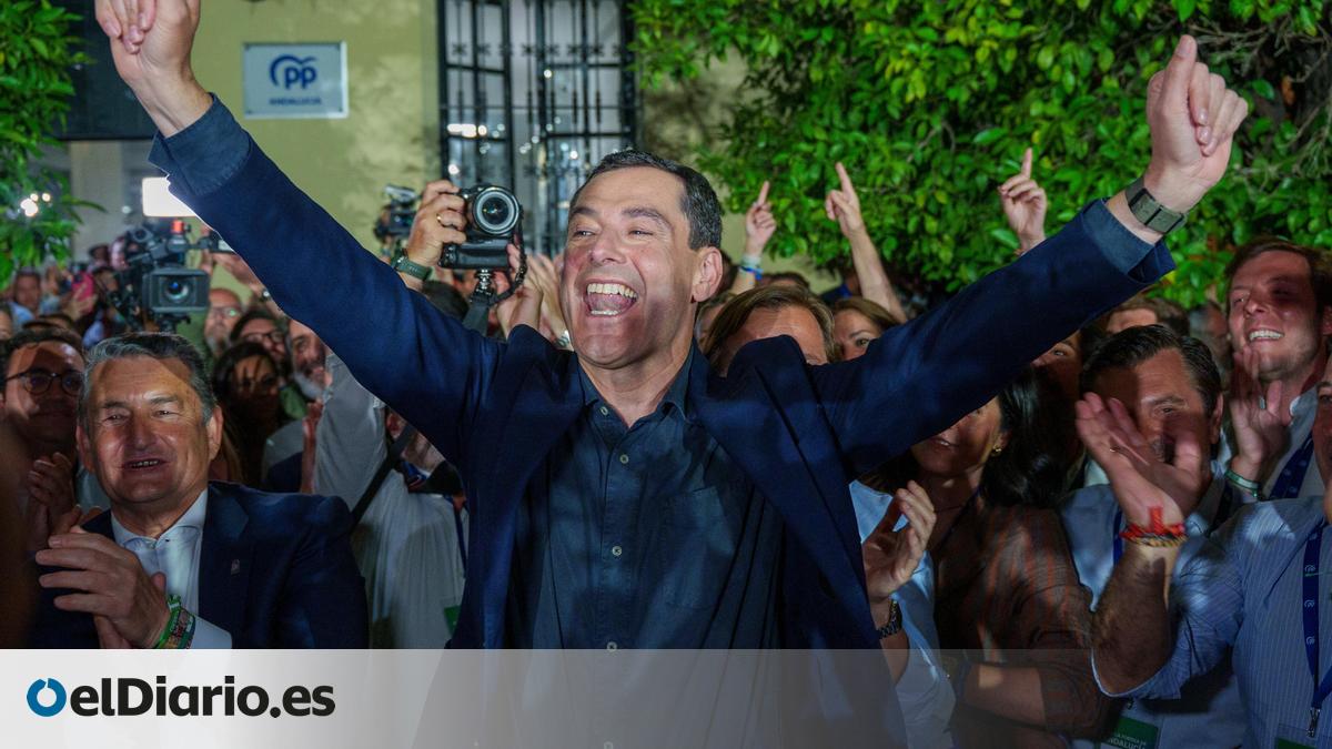 Moreno se enfrenta a una investidura inviable si no pacta con Vox tras perder la mayoría absoluta