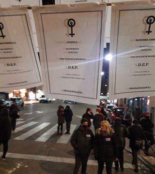 Acción del 25N en Guadalajara