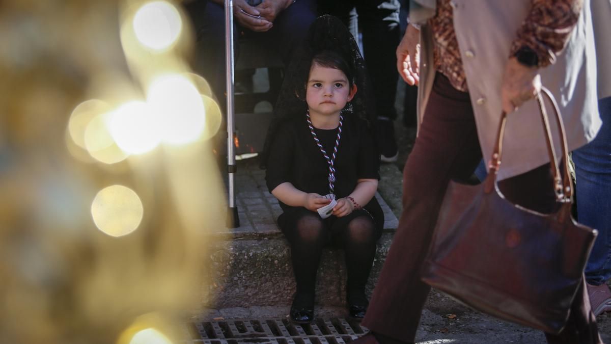 La procesión de la Hermandad de la Piedad, en imágenes