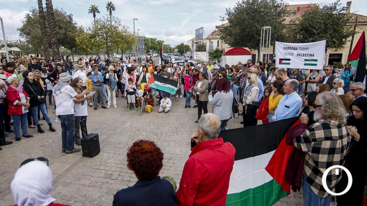 La Plataforma Córdoba con Palestina organiza una concentración contra el genocidio en la Franja de Gaza y en solidaridad con el pueblo palestino