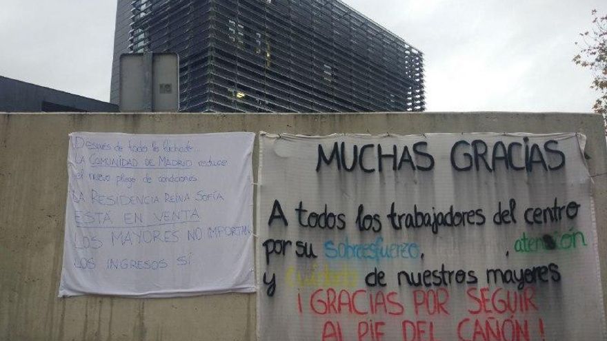 Fachada de la residencia Fundación Reina Sofía