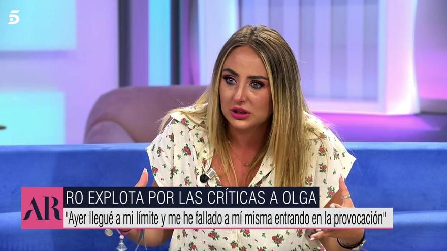 Rocío Flores en 'El programa de AR'