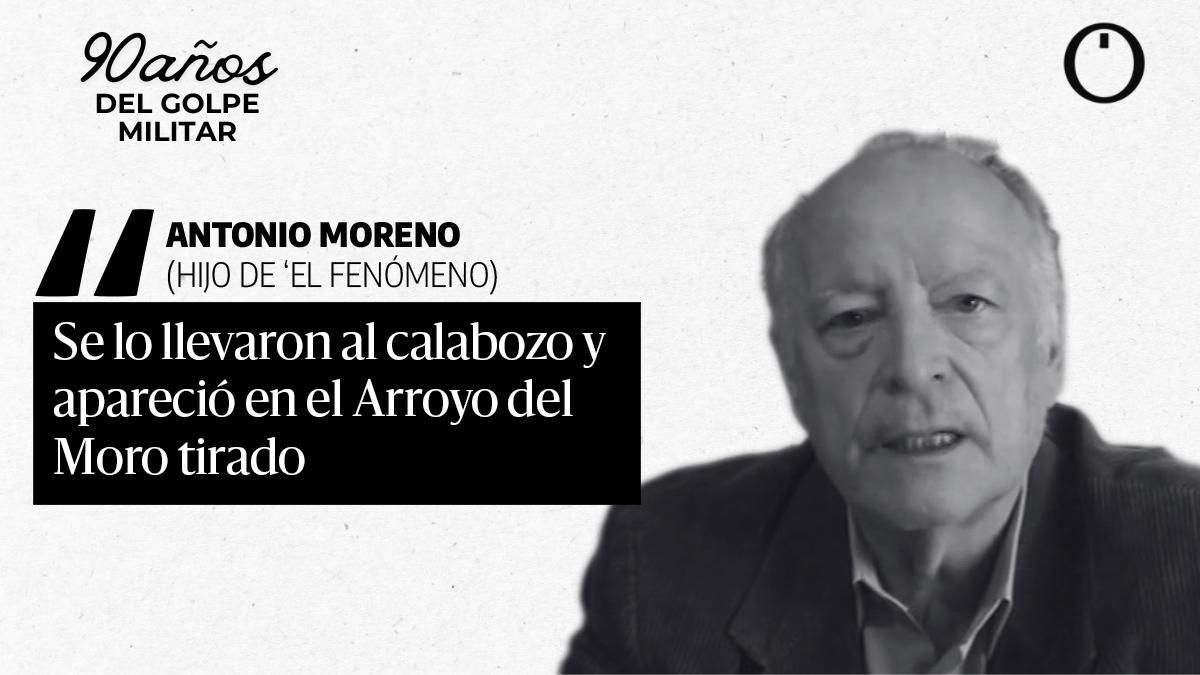 Entrevista a Antonio Moreno Ladrón de Guevara, hijo del escultor 'El Fenómeno'