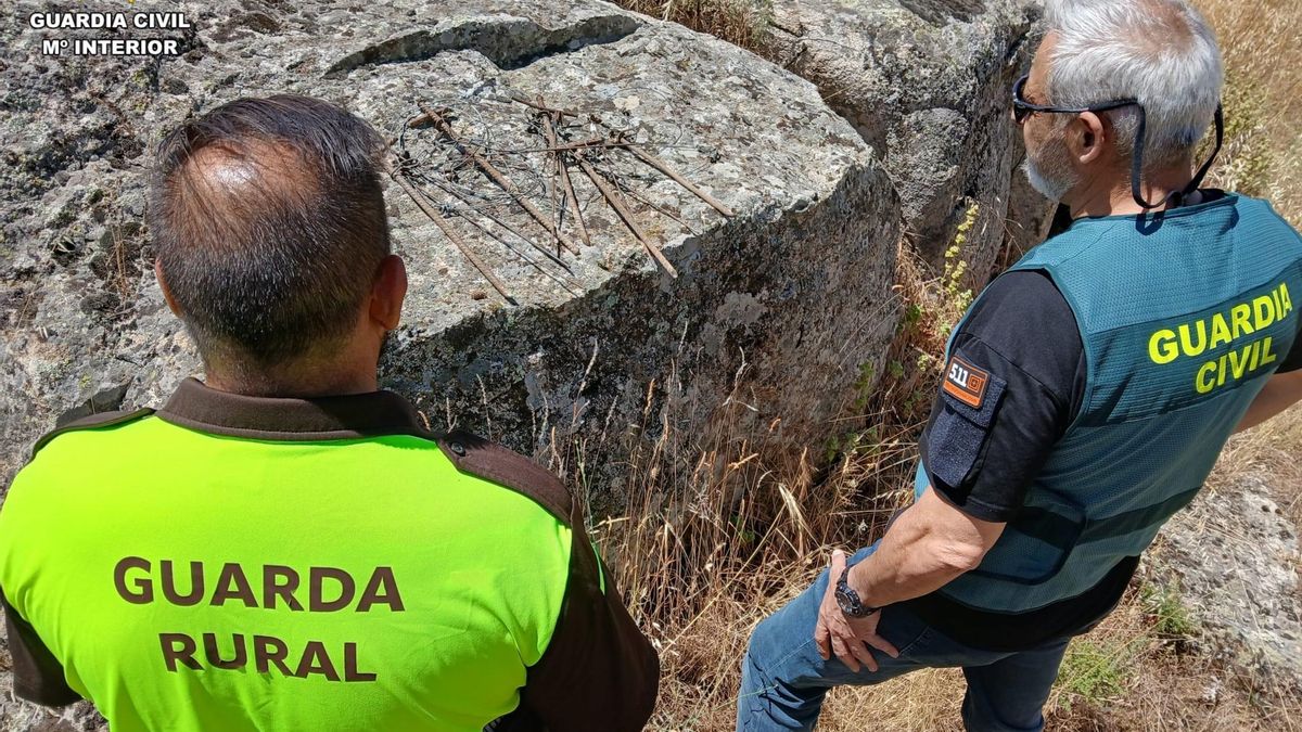 Objetos intervenidos por la Guardia Civil en la 'Operación Orlaz'.
