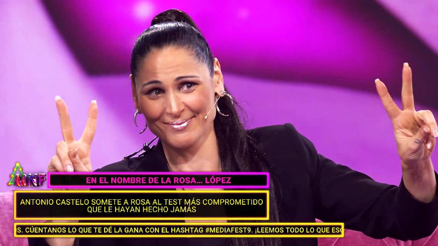 El error monumental de Rosa López en el 'Mediafest' que no pudo corregir: "¿Estamos en directo?"