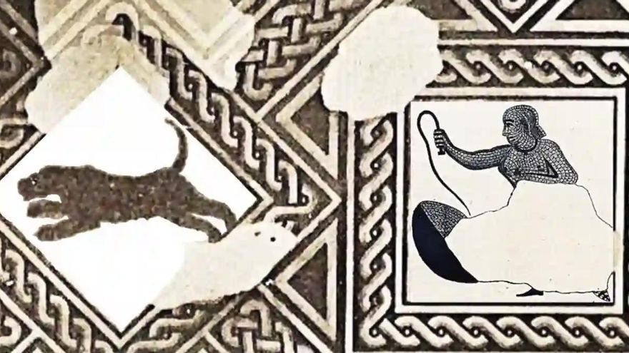 Nadie reparó en este dibujo del XIX y resulta que contiene la única escena conocida de mujeres contra bestias en Roma