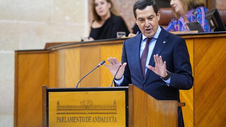 Moreno se parapeta tras la prisión de Ábalos para esquivar los golpes de toda la oposición por la corrupción en el PP