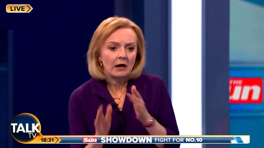 Cancelado el debate televisado para suceder a Boris Johnson por el desmayo en directo de su presentadora