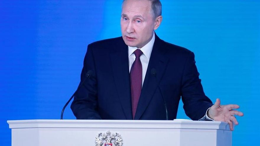 Putin presenta armamento nuclear que hace inútil el escudo antimisiles de EEUU