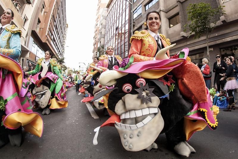 Gran Cabalgata del Carnaval de Las Palmas de Gran Canaria. EFE/Ángel Medina G