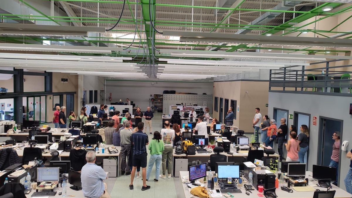 Presentación de Francisco Luis Quintana como nuevo director de informativos de la Televisión Canaria.