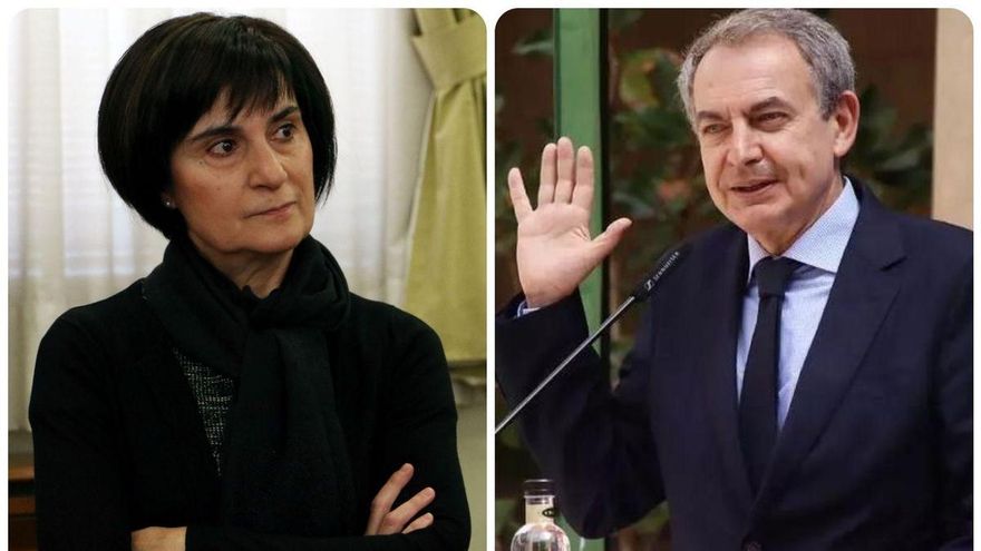 La profesora de la ULE Adelina Rodríguez y el expresidente Zapatero, premios Meninas 2023