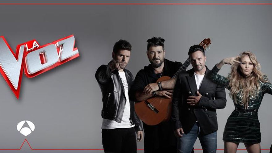 Los coaches de La Voz de Antena 3