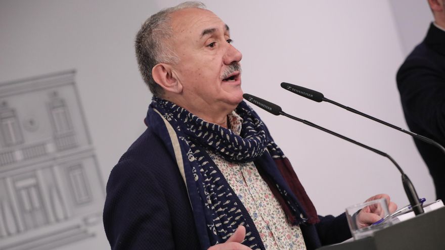 El secretario general de UGT, Pepe Álvarez