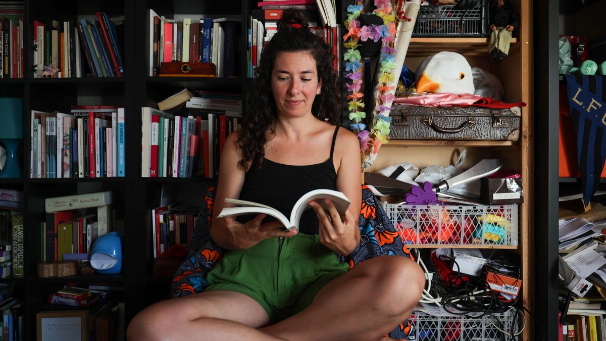 Jèssica, desde pequeña, estuvo enganchada a los libros.