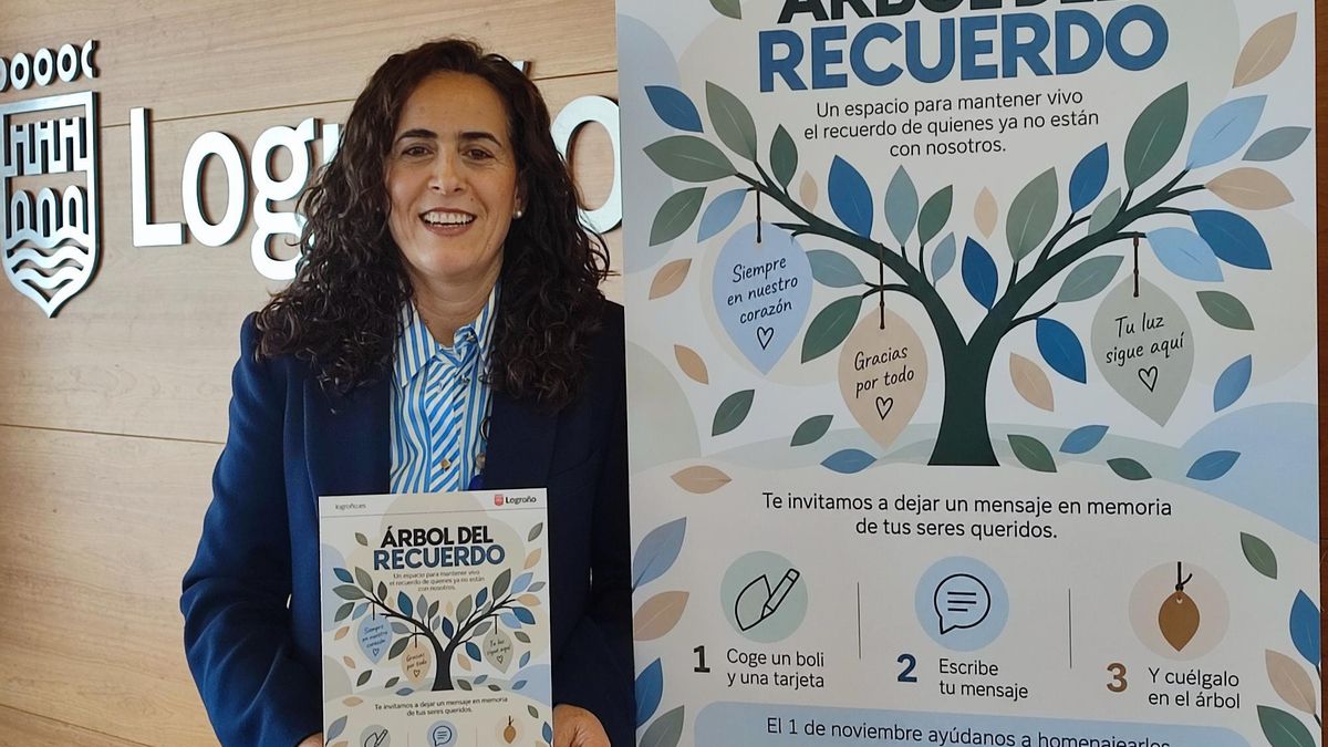 El árbol del Recuerdo en Logroño