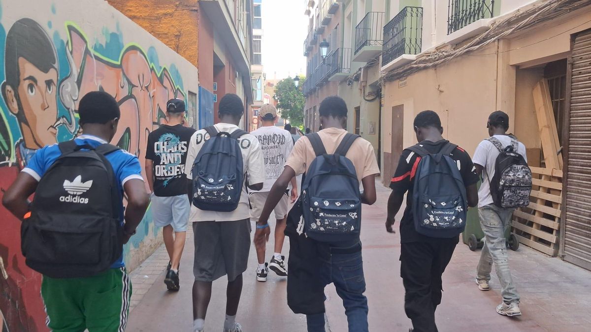 El Gancho- alumnos centros de formación