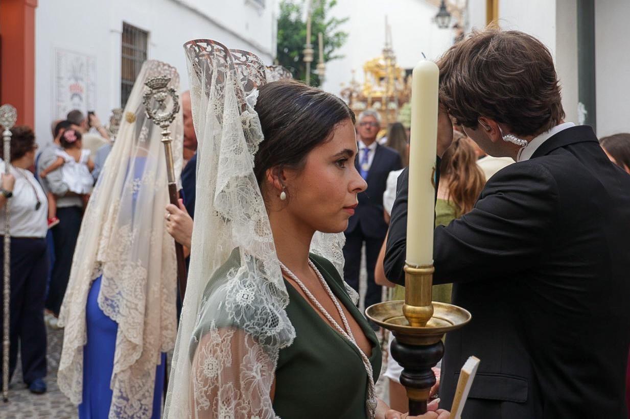 La procesión de la Virgen del Tránsito de Córdoba, en imágenes