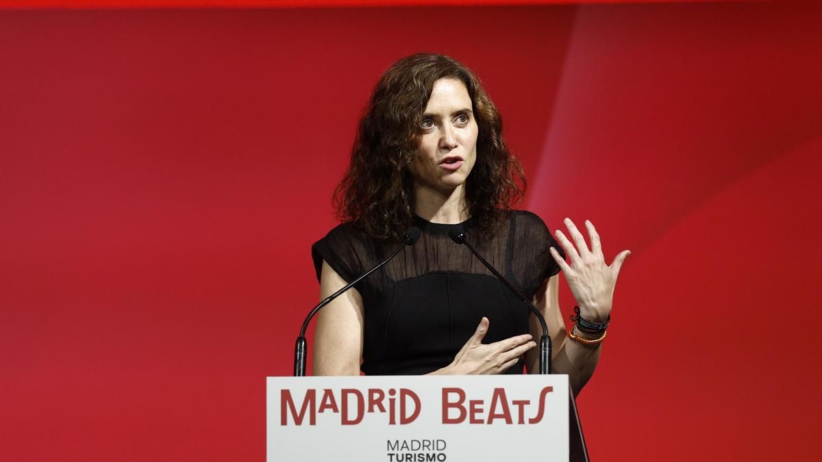 La presidenta de la Comunidad de Madrid, Isabel Díaz Ayuso.
