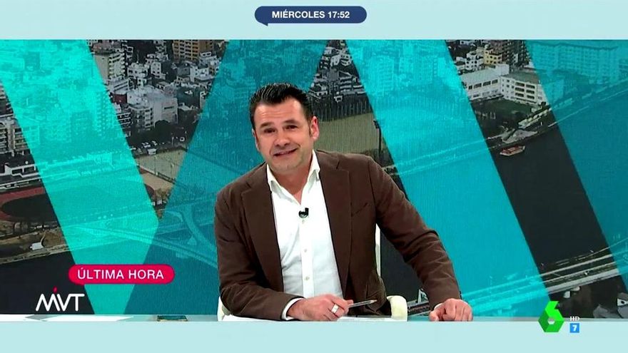 Iñaki López presenta en solitario 'Más vale tarde' tras el positivo por covid de Cristina Pardo