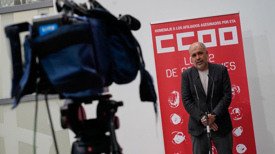 El secretario general de CCOO, Unai Sordo