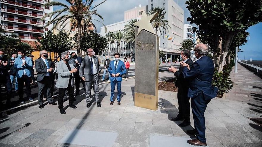 La Palma inaugura el ‘Paseo de Estrellas’ dedicado a célebres científicos