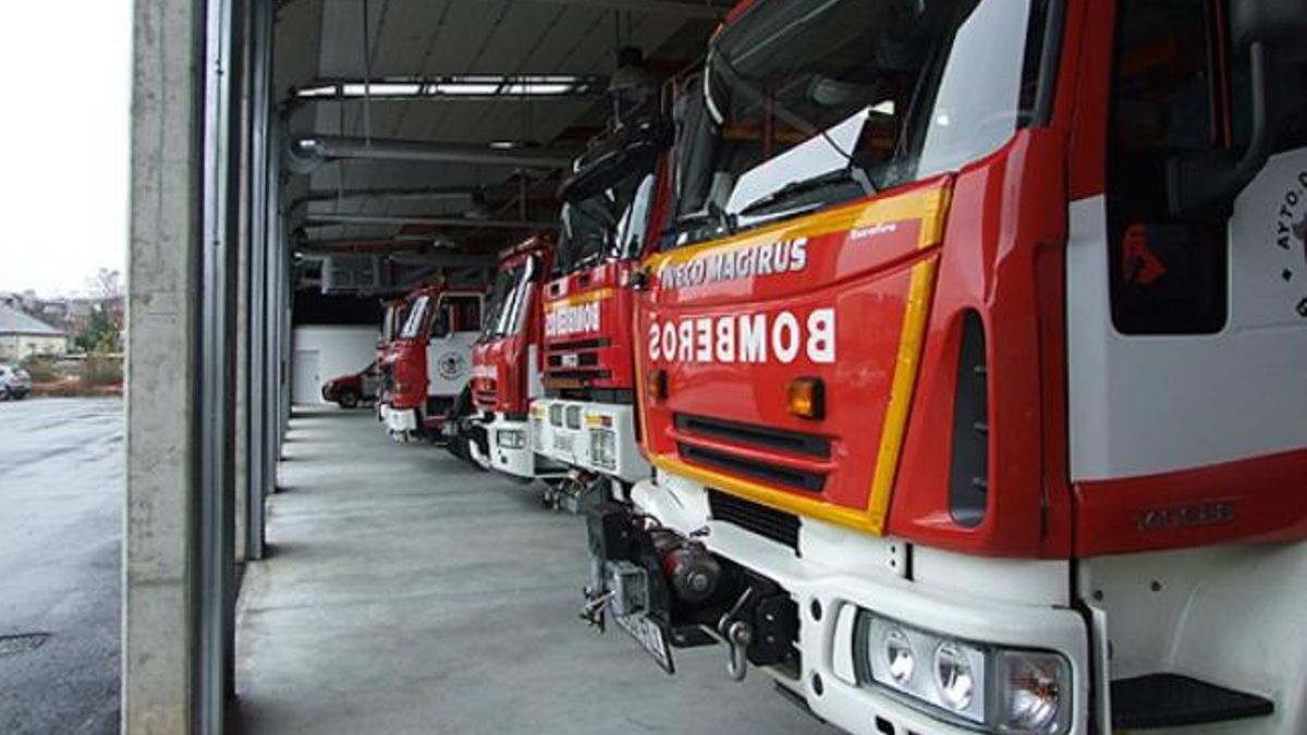 Bomberos de Ponferrada, en imagen de archivo.