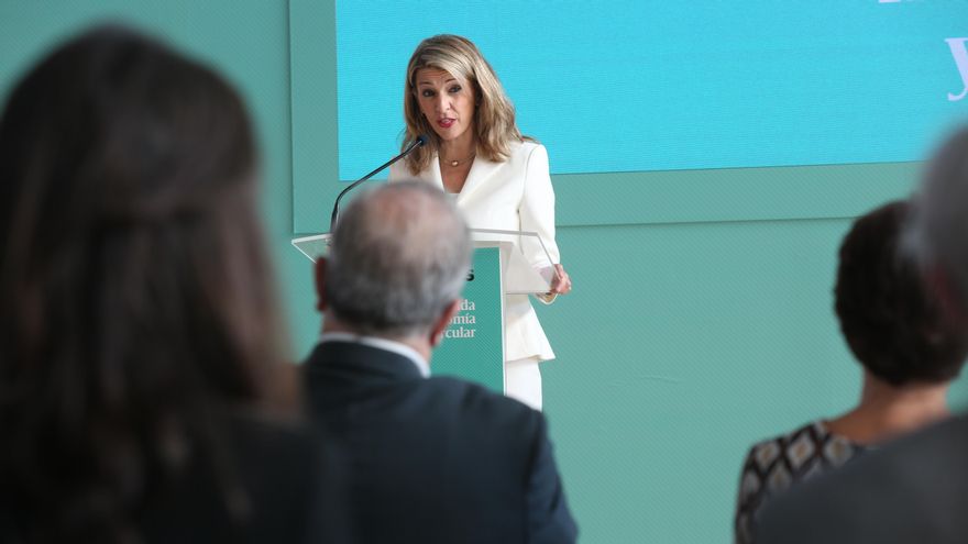 Yolanda Díaz Jornada Economía Circular