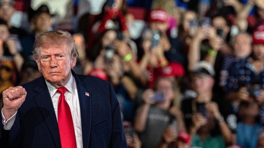 Trump, sobre el visado para acoger al fugado Flávio Bolsonaro: "Me parece bien, las elecciones fueron realmente extrañas, horribles"