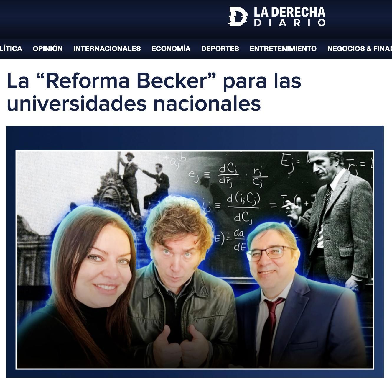 La columna de Álvarez en La Derecha Diario.