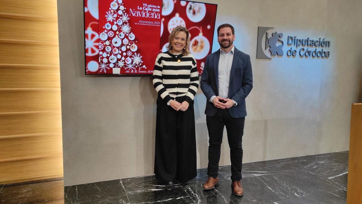 Las calles de Alcaracejos se convierten en un escaparate navideño de la mano de sus vecinos