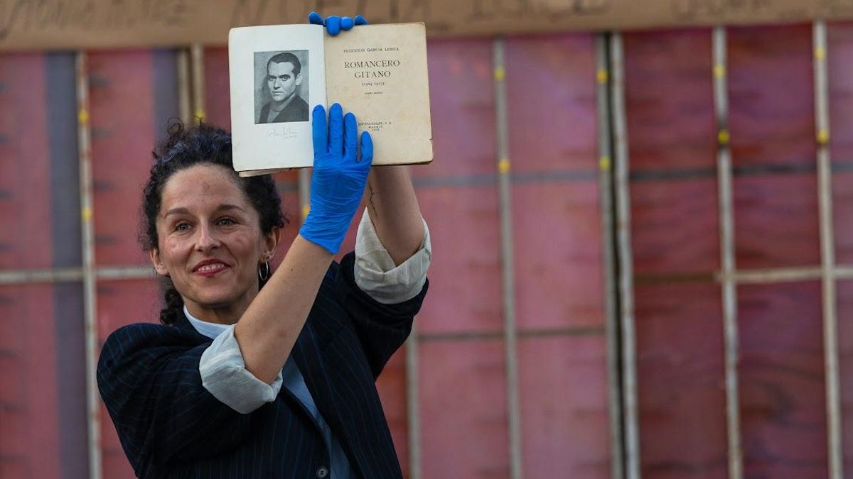María San Miguel, en un momento de 'Federico'.