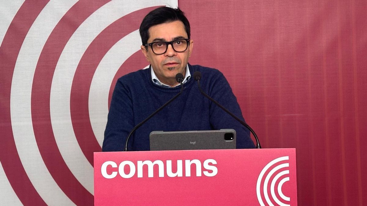 El portavoz de los Comuns y diputado de Sumar en el Congreso, Gerardo Pisarello