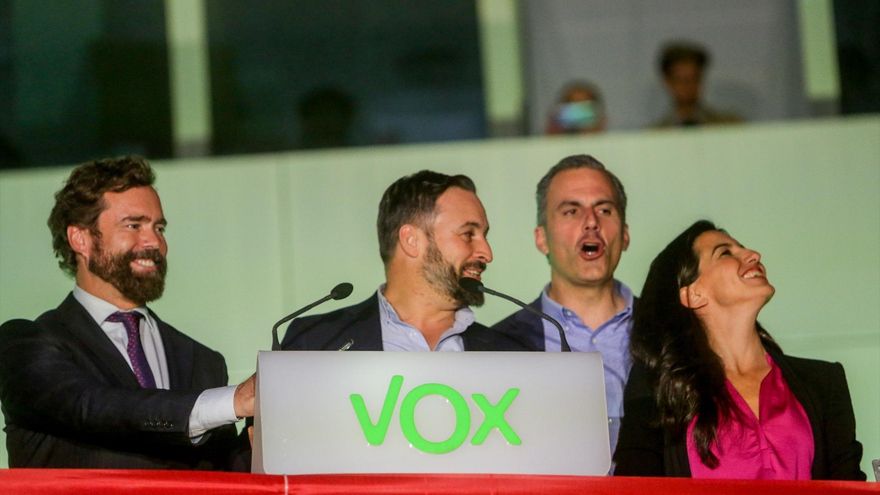 Ortega Smith, el último superviviente del primer núcleo duro de Vox