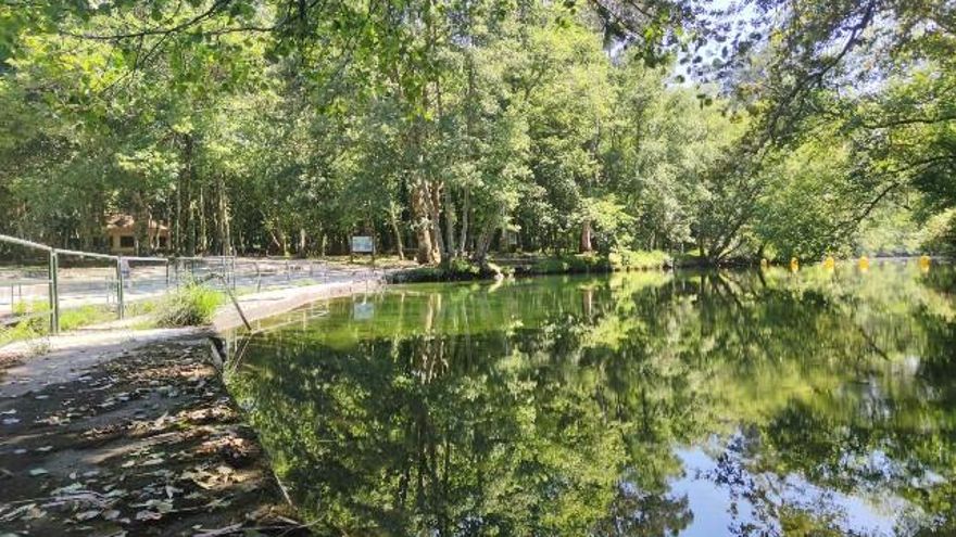 La playa fluvial de Ponte Caldelas (Pontevedra) cuenta con bandera azul desde 2015. / Ayuntamiento de Ponte Caldelas