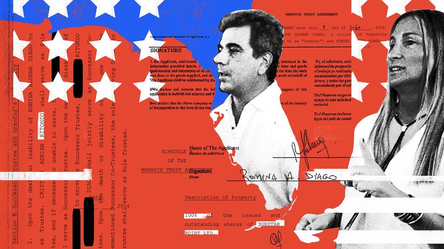 La esposa de Ritondo aparece en un complejo entramado de sociedades para adquirir propiedades en Estados Unidos