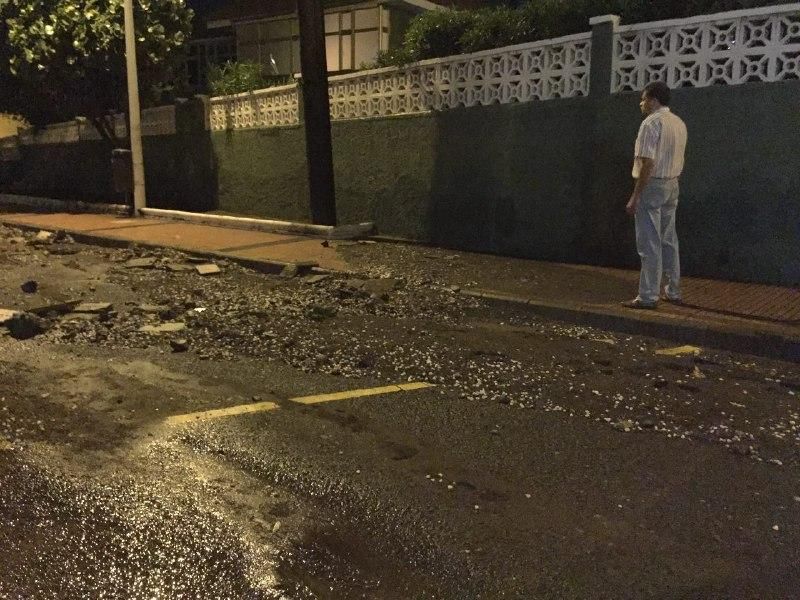 Noche de emergencia por lluvias en Telde. (Canarias Ahora).