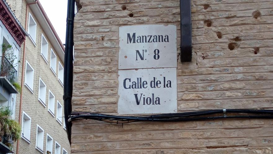 Las mujeres en el callejero zaragozano: solo el 17,7% de representación y "en vías inferiores"