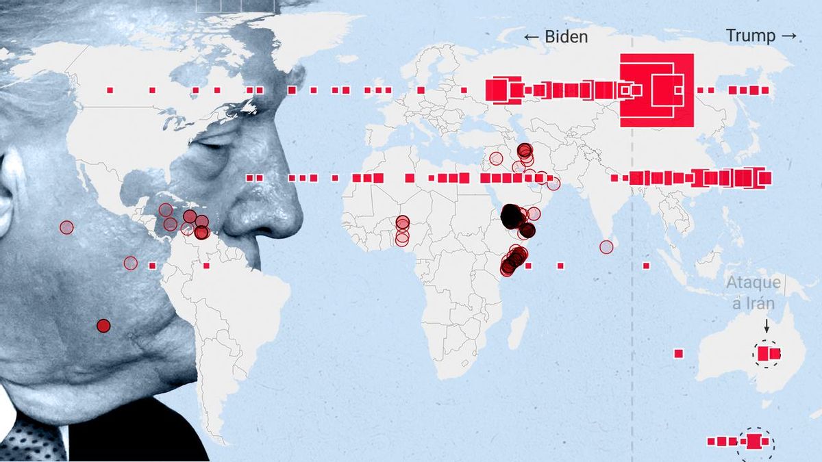 De Biden a Trump: países a los que Estados Unidos ha atacado desde 2021