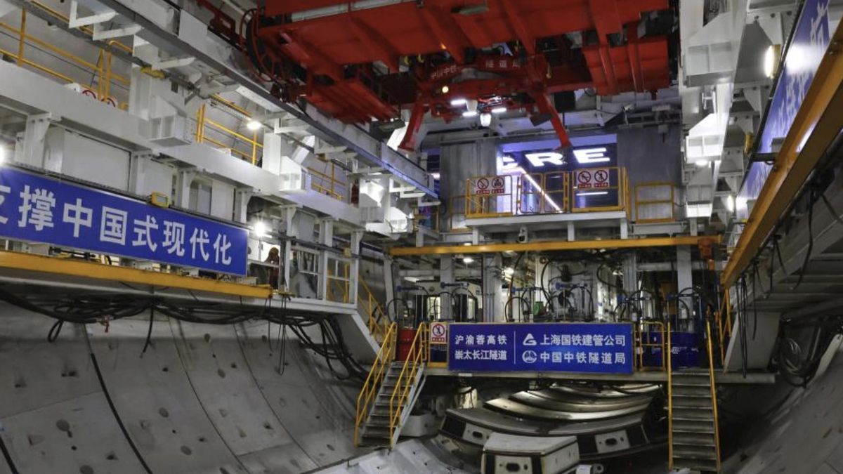 China impulsa obras subterráneas que cambian la conexión territorial