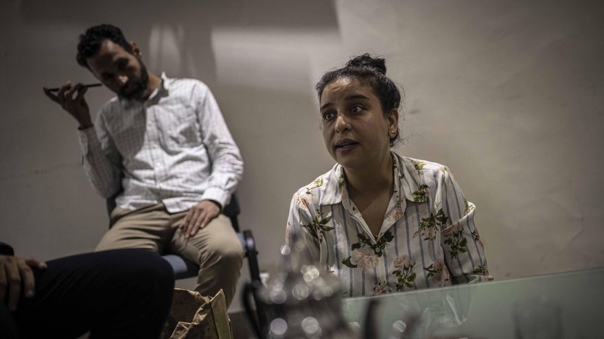 Yasmine Zaki, abogada de Casablanca y militante de las juventudes del
izquierdista Partido del Progreso y el Socialismo (PPS).