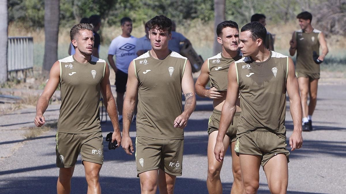 Entrenamiento del Córdoba CF en la Ciudad Deportiva
